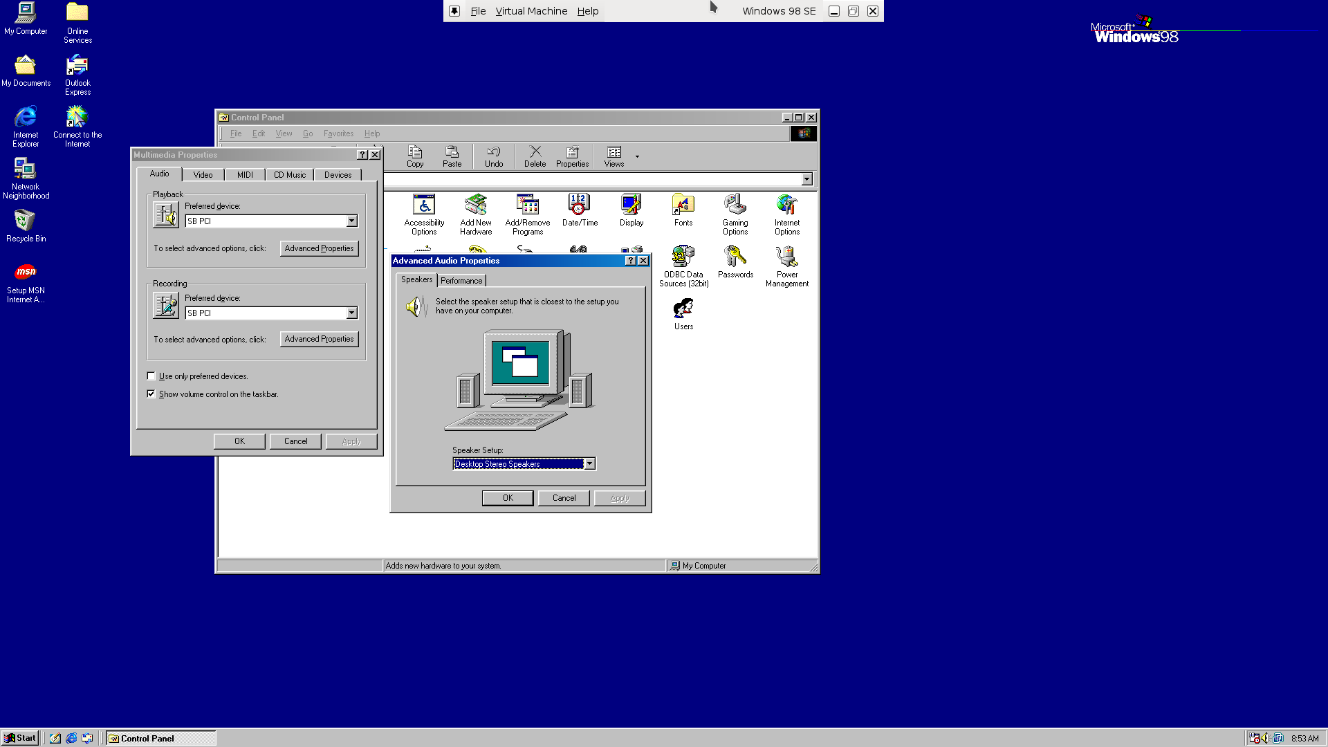 windows 98 vmware tools download